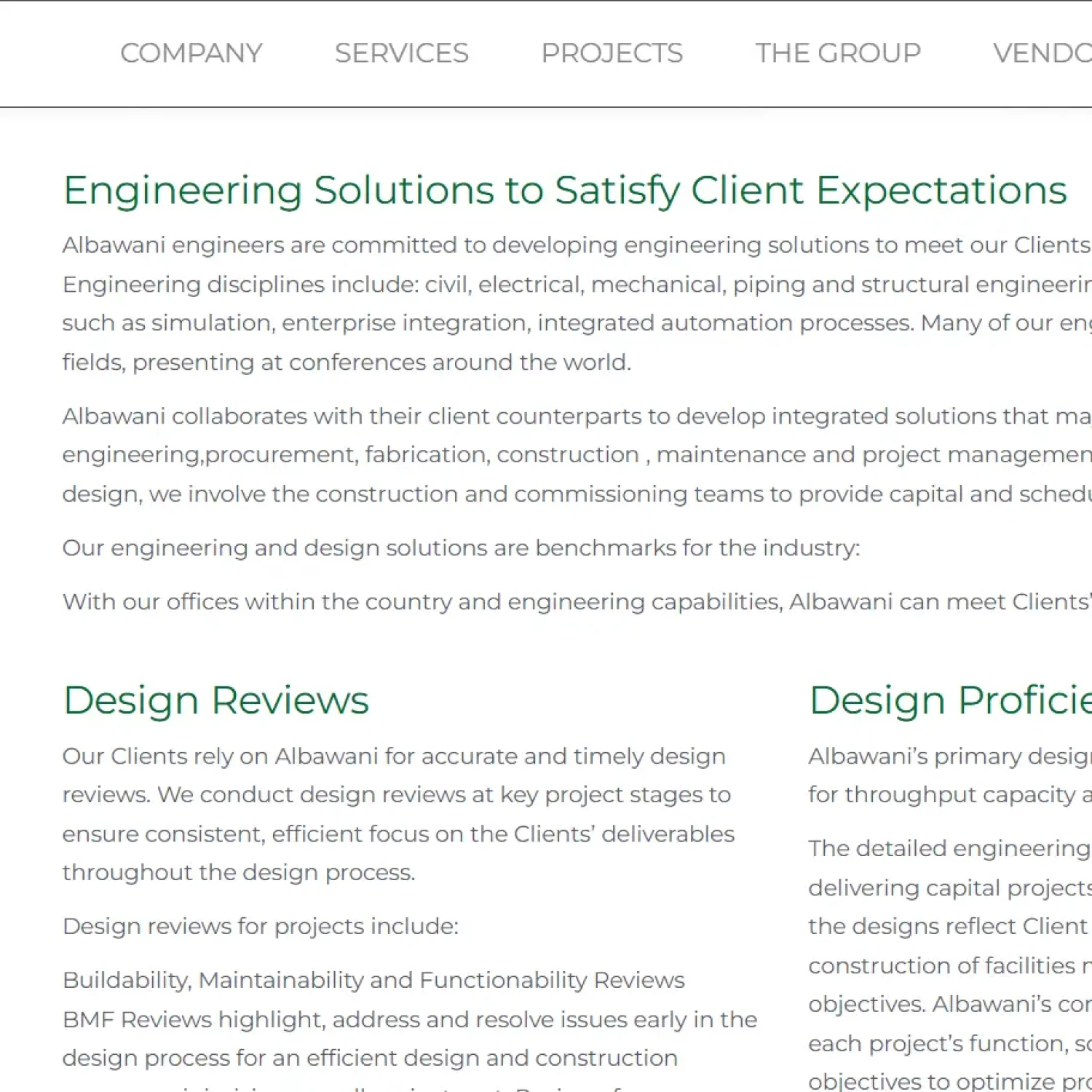 Corporate Profile in Saudi Construction