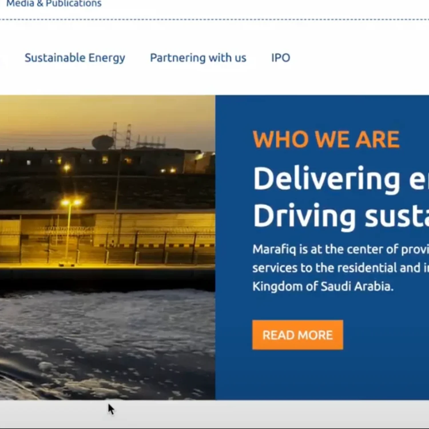 Utilities Website Copywriting in Saudi Arabia