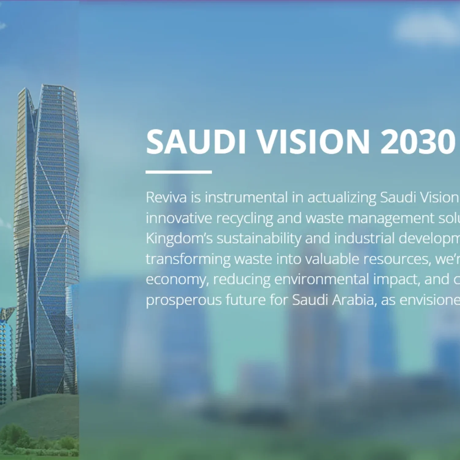Sustainability Company Profile in Saudi Arabia