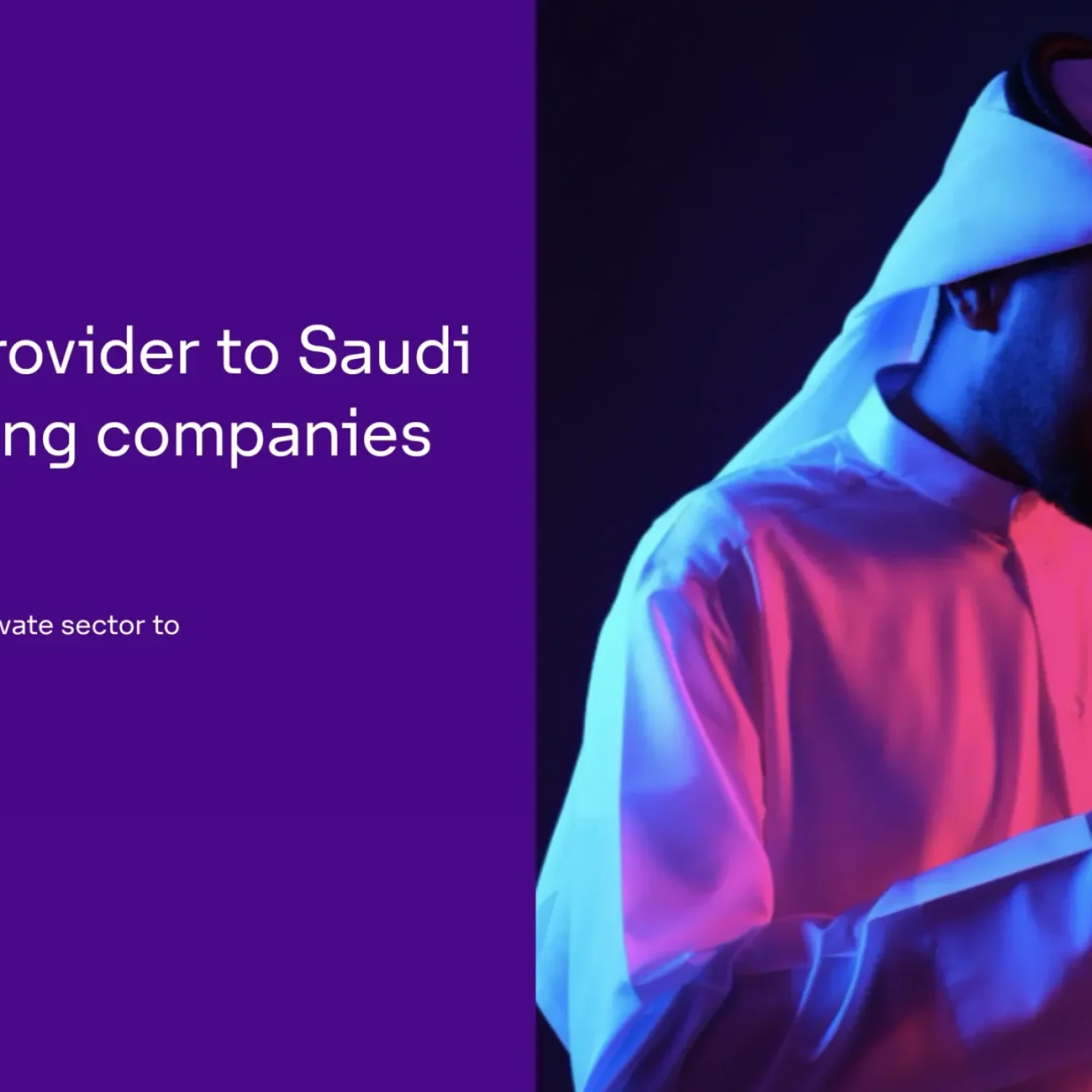 Bilingual Tech Copy in Saudi Arabia